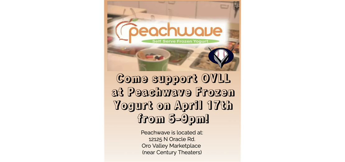 Peachwave fundraiser